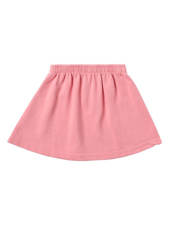Bobo Choses: Cotton skirt - ピンク - kids-girls_1 | Luisa Via Roma
