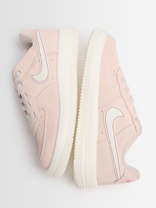 Nike: Force 1 Low LV8 EasyOn sneakers - Silt Red/Sail-u - kids-boys_1 | Luisa Via Roma