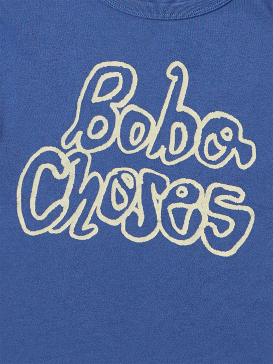 Bobo Choses: 棉质T恤 - 蓝色 - kids-boys_1 | Luisa Via Roma