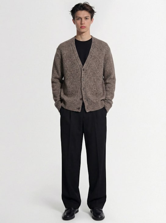 The Row: Hardy cashmere cardigan - Sepia - men_1 | Luisa Via Roma