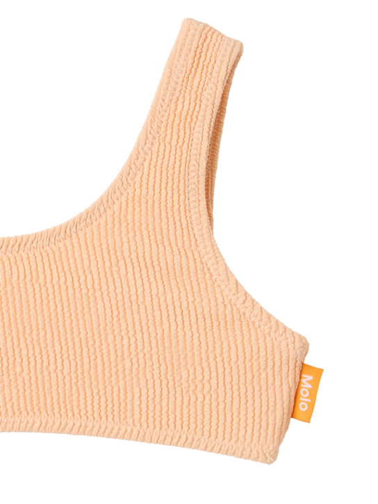 Molo: Recycled lycra bikini - 橙色 - kids-girls_1 | Luisa Via Roma