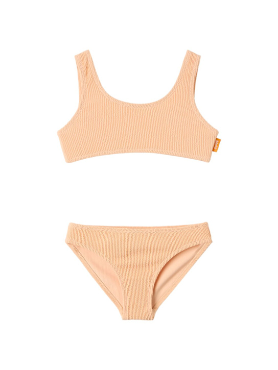 Molo: Recycled lycra bikini - 橙色 - kids-girls_0 | Luisa Via Roma