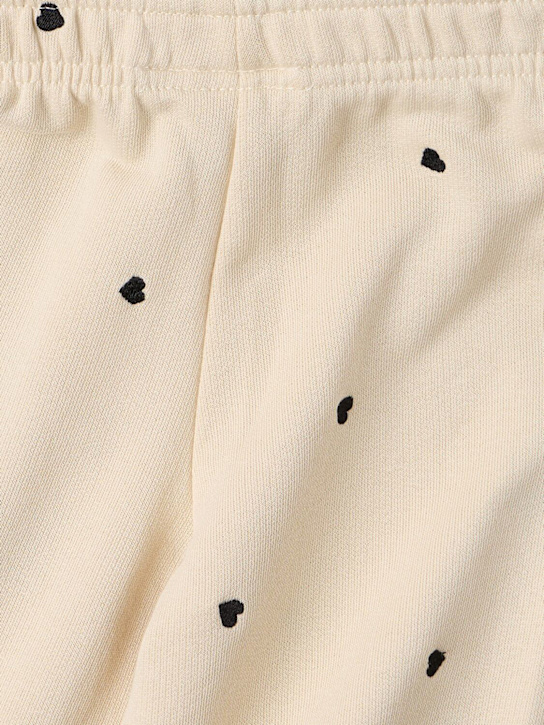 Molo: Pois cotton pants - 米黄色 - kids-girls_1 | Luisa Via Roma