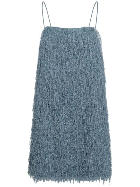 By Malene Birger: Ledo mini dress - Bleu Clair - women_0 | Luisa Via Roma