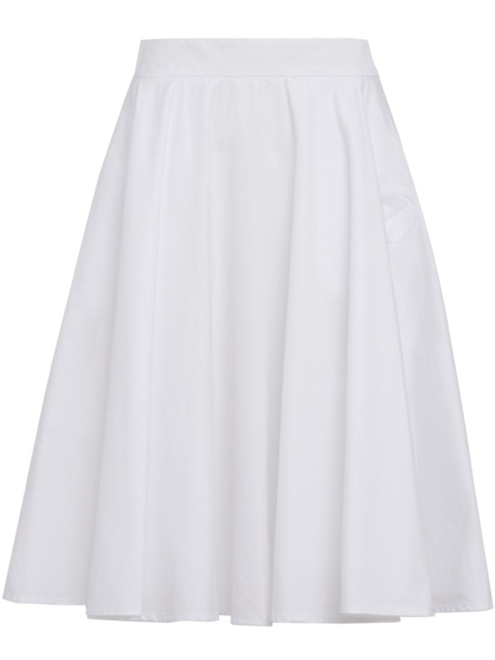 Nami: Mackintosh roses skirt - White - women_0 | Luisa Via Roma