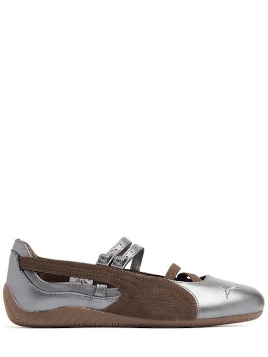 PUMA: Speedcat Ballet Lux sneakers - Chocolate Gum - women_0 | Luisa Via Roma