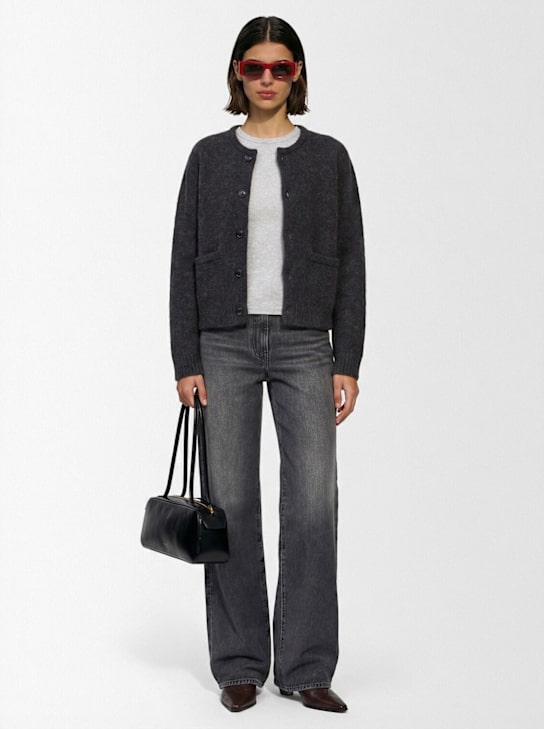 Tonywack: Jacquard knit acrylic blend jacket - women_1 | Luisa Via Roma