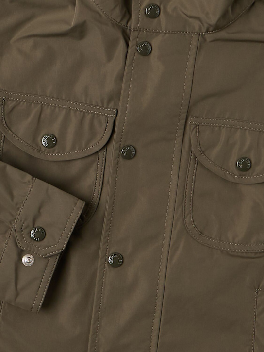 Moncler: Kutlat tech down jacket - Olivgrün - kids-boys_1 | Luisa Via Roma