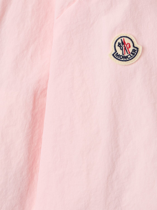 Moncler: Rasime nylon blend jacket - Rosa - kids-girls_1 | Luisa Via Roma
