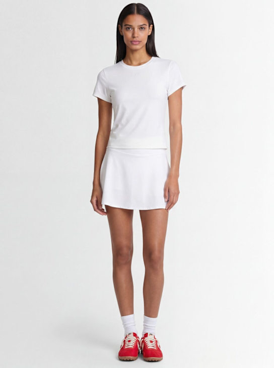 Nike: Victory skirt - Blanco/Negro - women_1 | Luisa Via Roma