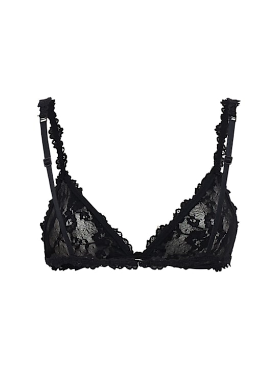 Skims: Triangle bralette - Soot - women_1 | Luisa Via Roma