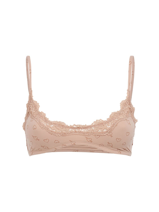 Skims: Fits everybody lace scoop bralette - Mica Sketched - women_0 | Luisa Via Roma