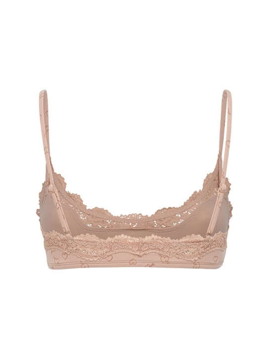 Skims: Fits everybody lace scoop bralette - Mica Sketched - women_1 | Luisa Via Roma