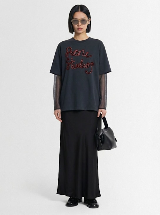 Acne Studios: Edra有机棉长袖T恤 - women_1 | Luisa Via Roma