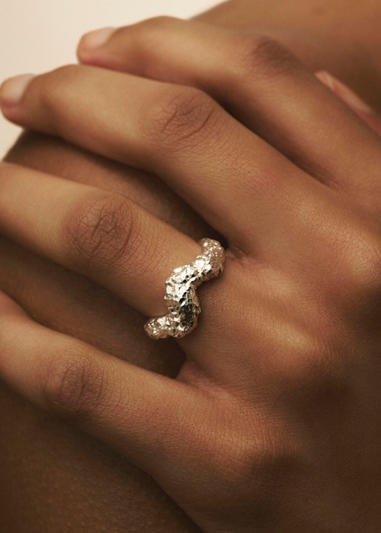 Louis Abel: Aurea ring - Argent - women_1 | Luisa Via Roma