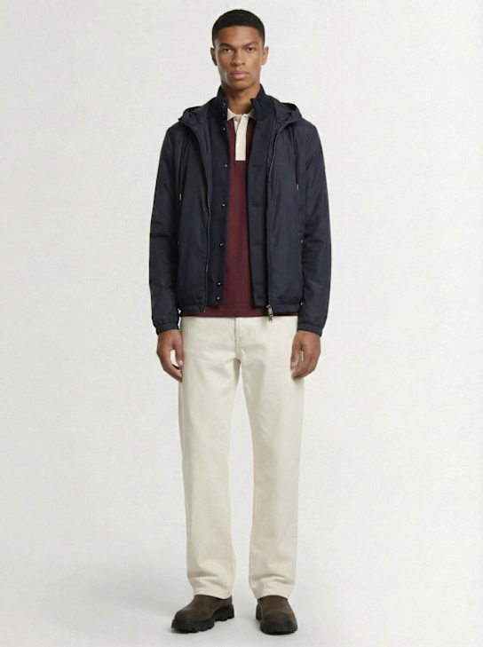 Moncler: Grimpeurs archivio jacket - Navy - men_1 | Luisa Via Roma