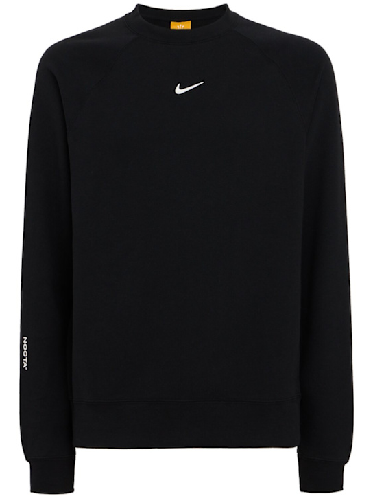 Nike: Nocta sweatshirt - Black/White - men_0 | Luisa Via Roma