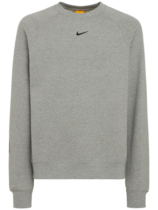 Nike: Nocta sweatshirt - Dk Grey Heather - men_0 | Luisa Via Roma