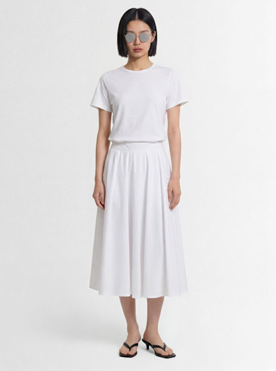 Nami: Mackintosh roses skirt - White - women_1 | Luisa Via Roma