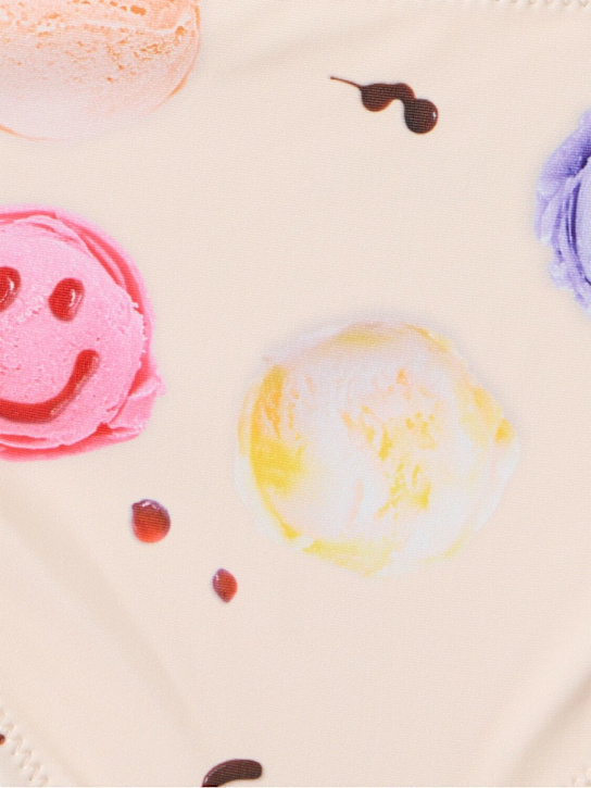 Molo: Printed recycled lycra bikini - 多色 - kids-girls_1 | Luisa Via Roma