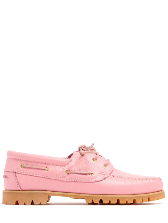 Vinny's: Aztec boat shoes - 粉色 - men_0 | Luisa Via Roma