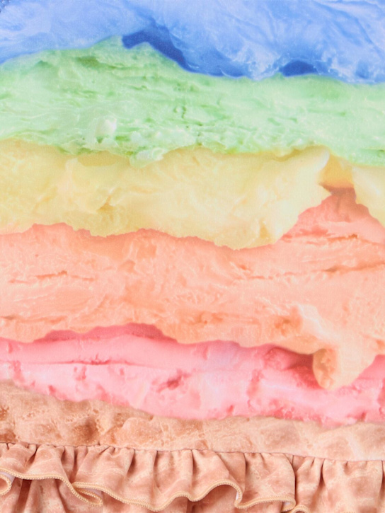 Molo: Printed lycra one piece swimsuit - 多色 - kids-girls_1 | Luisa Via Roma