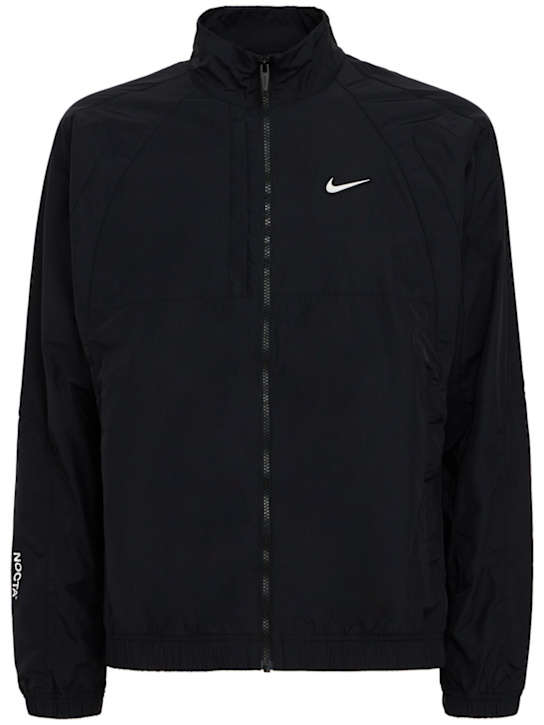 Nike: Nocta track jacket - Black/Black/Whi - men_0 | Luisa Via Roma