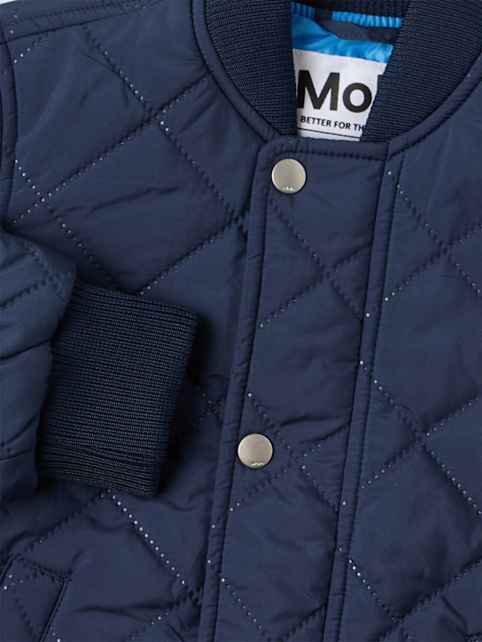 Molo: Denim shirt - 蓝色 - kids-boys_1 | Luisa Via Roma