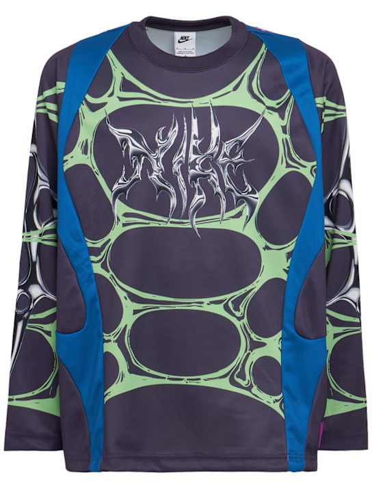 Nike: Project F.R.O.G. Jelly Cage jersey - Brilliant Blue/ - men_0 | Luisa Via Roma