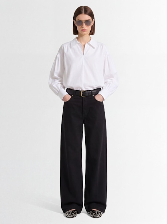 By Malene Birger: Leonora shirt - White - women_1 | Luisa Via Roma