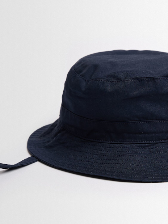 Petit Bateau: Cotton hat - ネイビー - kids-girls_1 | Luisa Via Roma