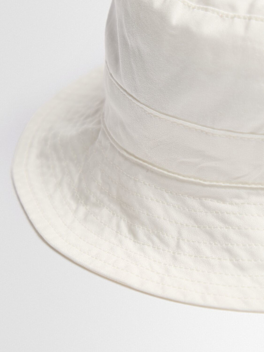 Petit Bateau: Cotton hat - Beige - kids-girls_1 | Luisa Via Roma