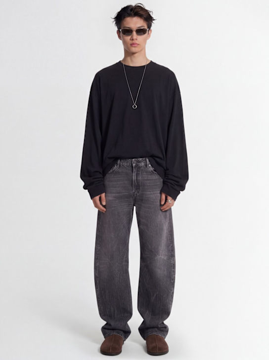 Acne Studios: 2006M Gothik牛仔裤 - 黑色 - men_1 | Luisa Via Roma
