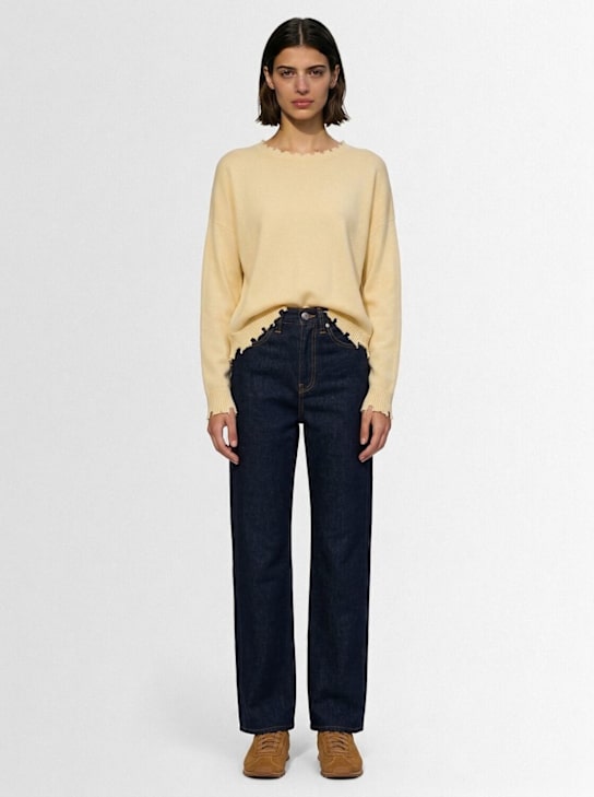 Kujten: Mela sweater - Amarillo - women_1 | Luisa Via Roma