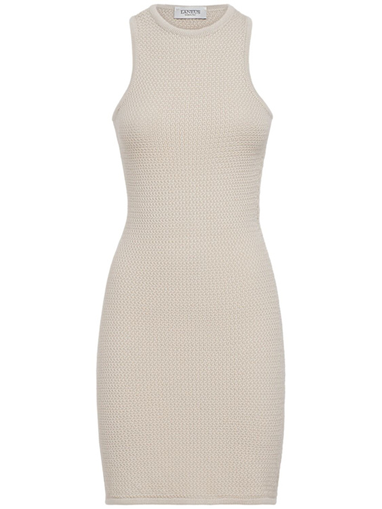 Laneus: 针织连衣裙 - Panna/Cream - women_0 | Luisa Via Roma
