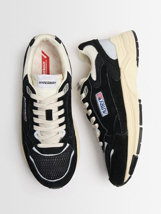 Autry: Hyperway低帮运动鞋 - 黑色/银色 - men_1 | Luisa Via Roma