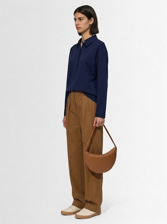 The Row: 小号Izzy轻质皮革单肩包 - Cuir - women_1 | Luisa Via Roma