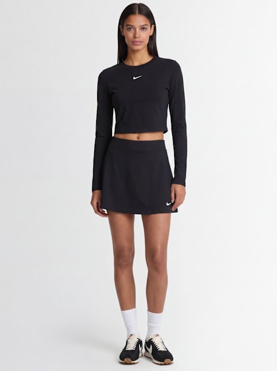 Nike: Victory skirt - Black/White - women_1 | Luisa Via Roma