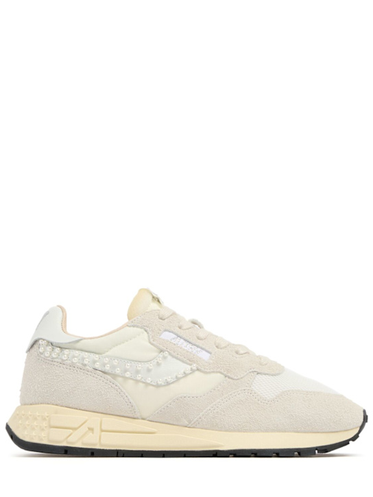 Autry: Reelwind Low sneakers - Blanc/Blanc - women_0 | Luisa Via Roma