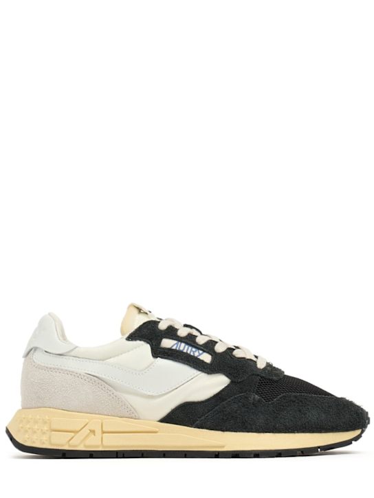 Autry: Reelwind Low sneakers - White/Black - men_0 | Luisa Via Roma