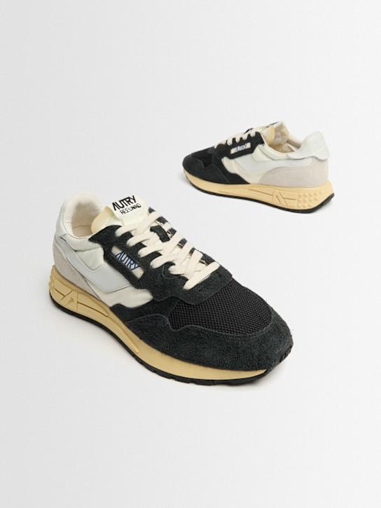 Autry: Reelwind Low sneakers - White/Black - men_1 | Luisa Via Roma