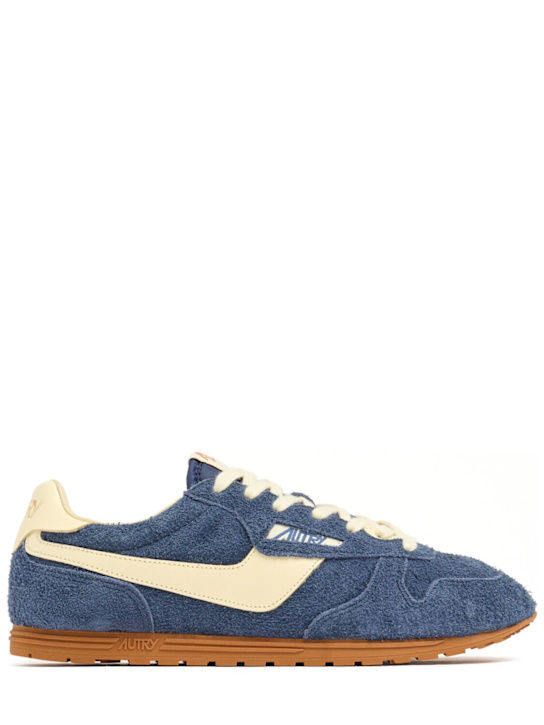 Autry: Windspin Low sneakers - Bleuet - men_0 | Luisa Via Roma