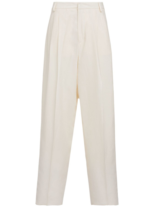 Laneus: 直筒裤 - Panna/Cream - women_0 | Luisa Via Roma