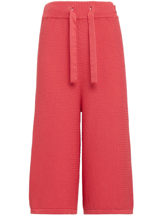 Laneus: 针织百慕大短裤 - 粉色 - women_0 | Luisa Via Roma