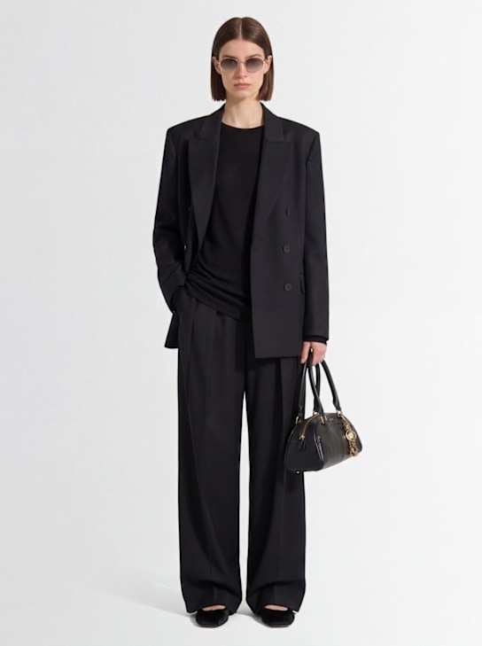 Marcell Pustul: Double breast blazer - 黑色 - women_1 | Luisa Via Roma