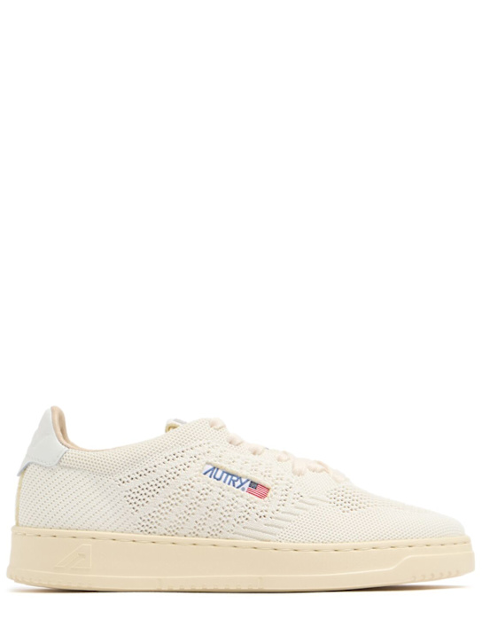 Autry: Easyknit低帮运动鞋 - 象牙色 - men_0 | Luisa Via Roma