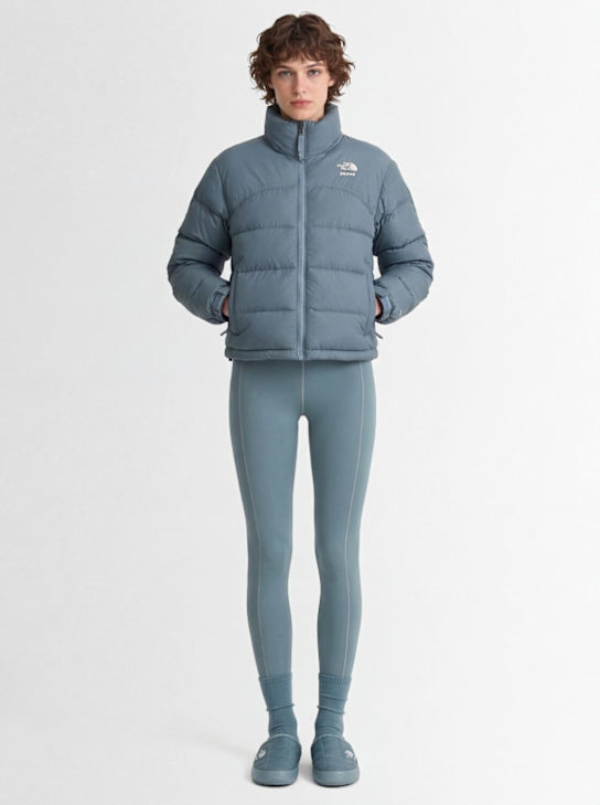 The North Face: SKIMS 2000 Retro Nuptse jacket - Sk Kyanite - women_1 | Luisa Via Roma
