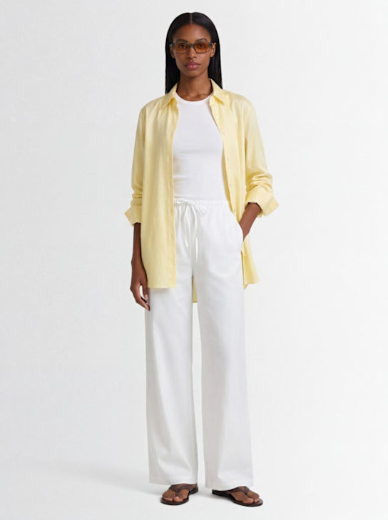 Amiya: Britannia shirt - Amarillo - women_1 | Luisa Via Roma