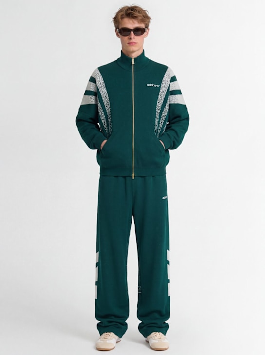 adidas Originals: Santiago pants - 绿色 - men_1 | Luisa Via Roma