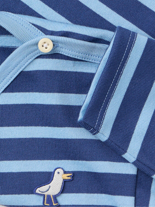 Petit Bateau: Cotton t-shirt - 蓝色 - kids-boys_1 | Luisa Via Roma